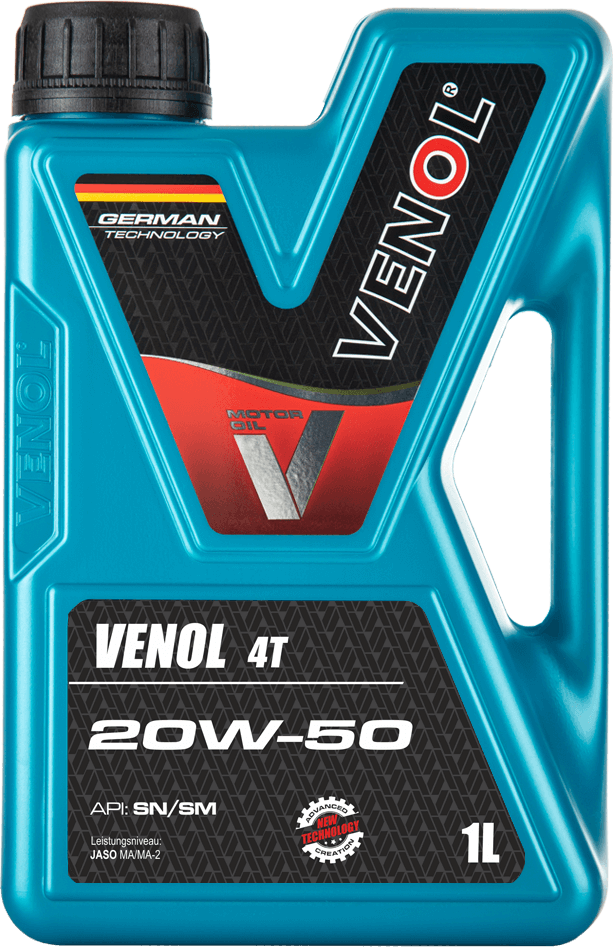OLEJ_SILNIKOWY_VENOL 20W50 4T SN SM_1L
